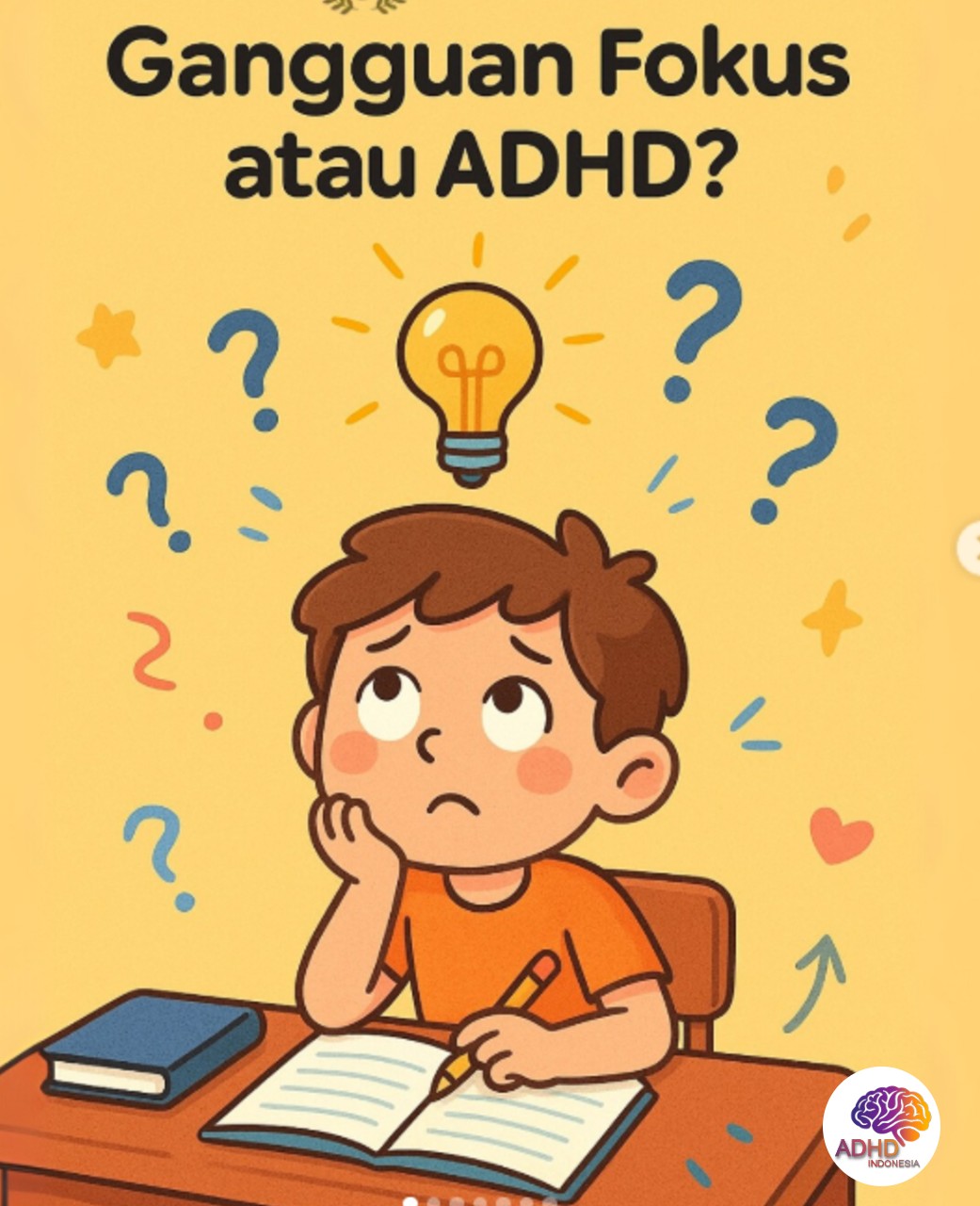 ADHD dan Kesulitan Fokus Anak: Edukasi untuk Keluarga di Kabupaten Sinjai