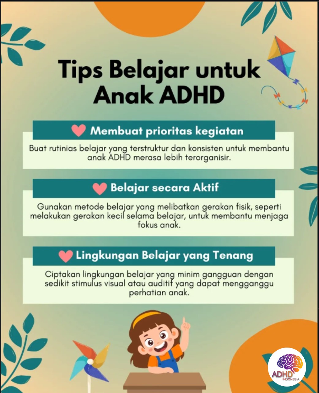 Strategi Belajar yang Cocok untuk Anak ADHD di Kabupaten Sinjai